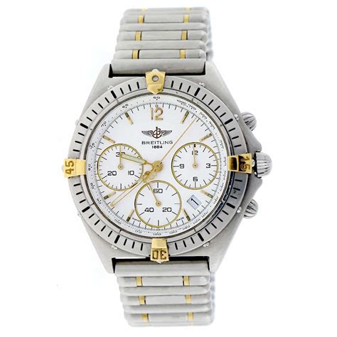 breitling chronomat 36 white